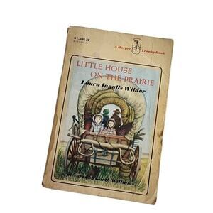 Vintage Nonfiction Books, Little House on the Prairie Paperback Story Book